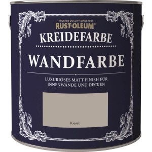Dose Rust-Oleum Kreidefarbe Wandfarbe Kiesel, 2,5 l. Matte Farbe für Innen.