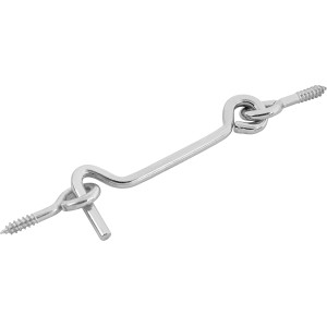 Sturmhaken mit Öse Verzinkt Ø 3,5 x 60 mm 4 Stück