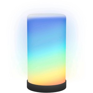 Eglo LED Tischleuchte RGBIC, 7.5W, mit Farbwechsel und Touchdimmer.