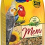 Vitakraft Menü Papageienfutter, 1kg Packung mit Großsittichen und Kräutern.