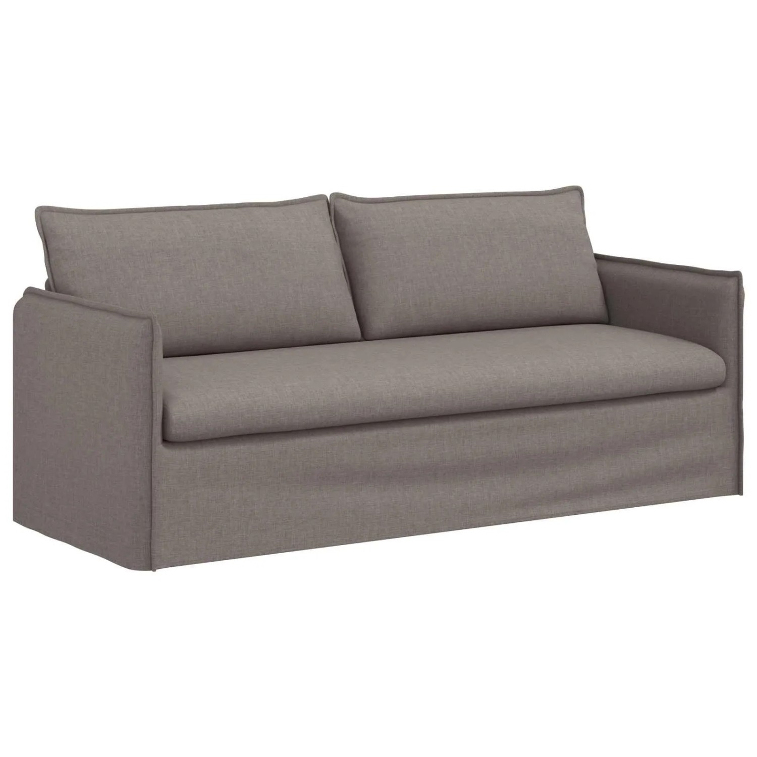 vidaXL Sofa Taupe 196 x 82 x 85 cm Stoff 42024529