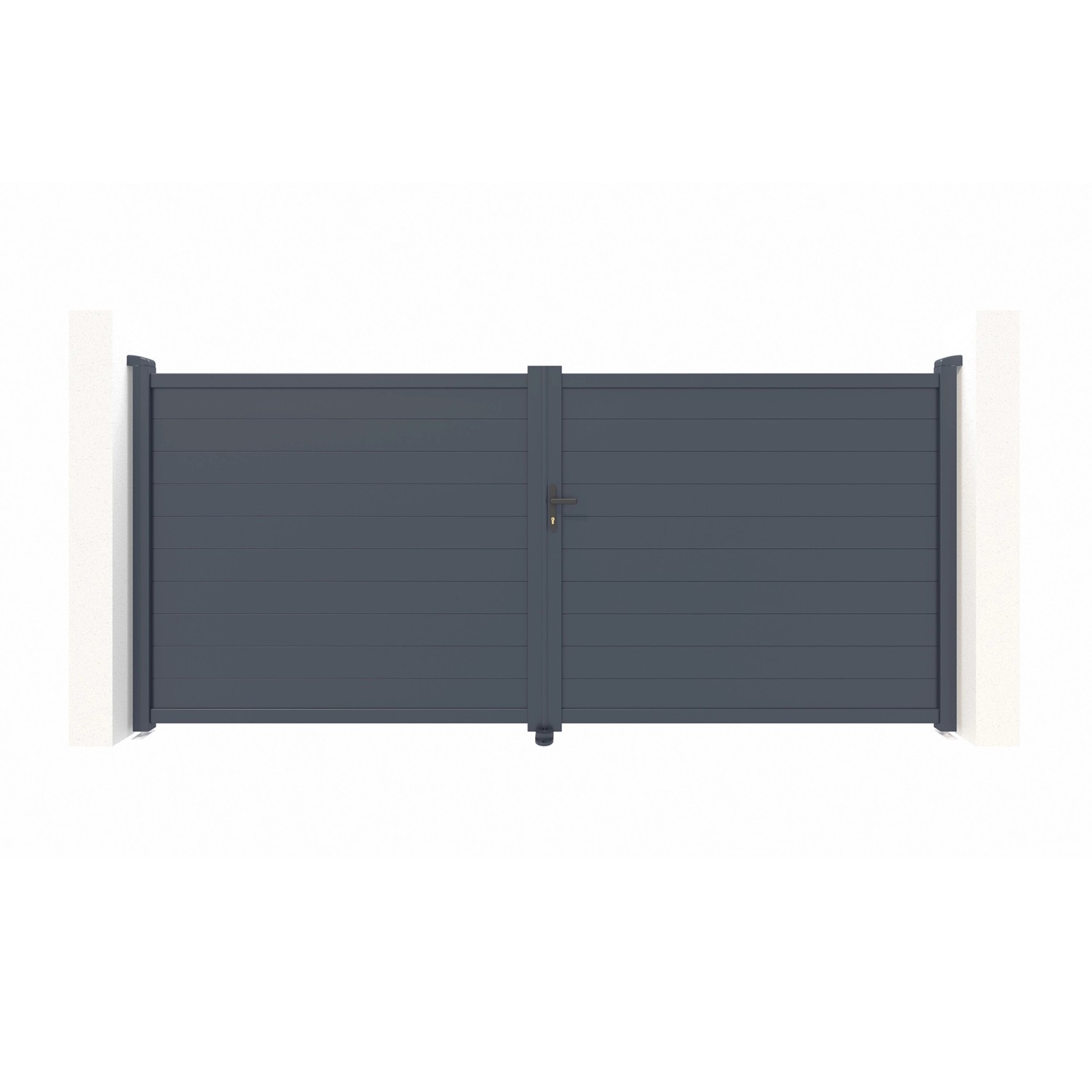 Casanoov Flügeltor Elektrisch 3M Eiger H 180Cm & Drehtorantrieb Hicker B200 günstig online kaufen