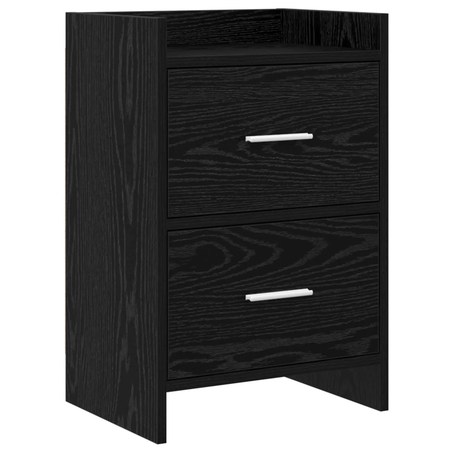 vidaXL Nachttische Schwarze Eiche 40 x 30 x 60 cm Holzwerkstoff 8010965