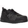 Schwarzer New Balance Speedware S1 P Sicherheitsschuh Gr. 40, metallfrei mit Zehenschutzkappe.