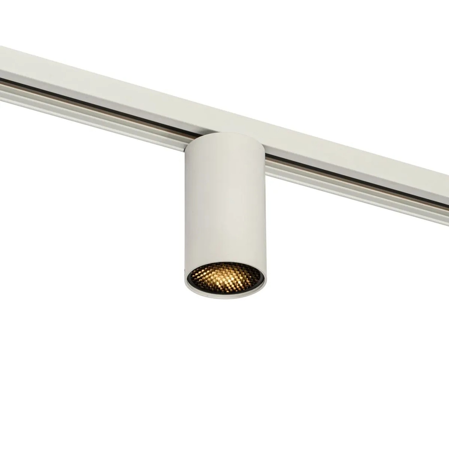 QAZQA Moderner Strahler Weiß für 1-phasiges Schienensystem GU10 50mm Iconic Ruby Honey