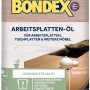 Dose Bondex Arbeitsplatten-Öl, transparent, 250ml für den Schutz von Holzoberflächen.