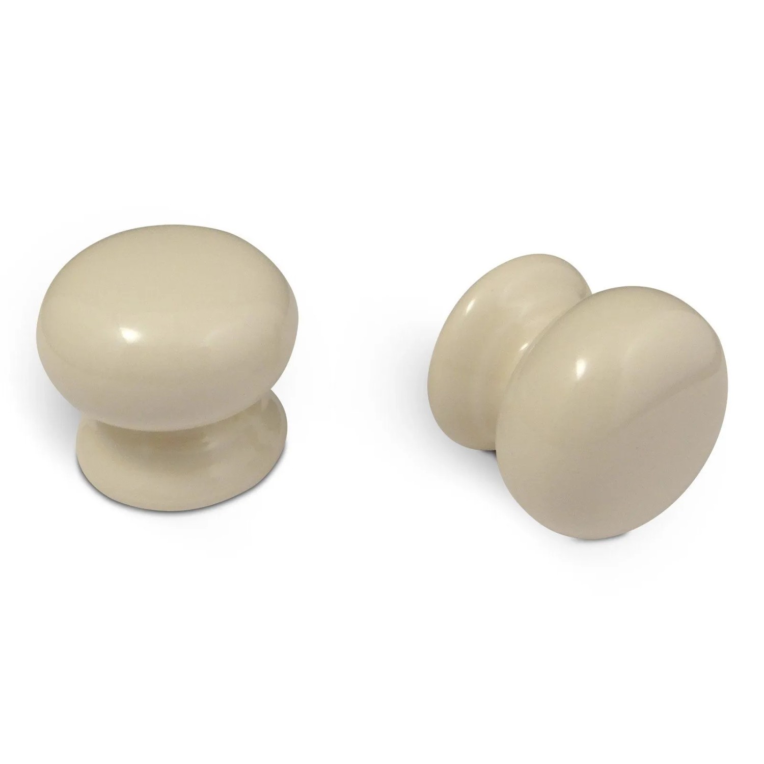 SOTECH Porzellanknopf ELISE Ø38 mm Porzellan Creme