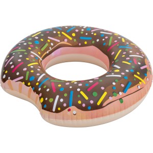 Bestway Schwimmring Donut, Ø 94 cm, mit Schokoglasur und bunten Streuseln.