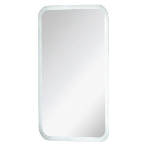 Fackelmann LED-Spiegel Sceno, 45 cm, mit umlaufender LED-Beleuchtung.