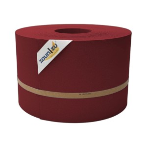 Rolle zaunzu Sichtschutz Premium, Bordeauxrot, 50m für Doppelstabmattenzaun.