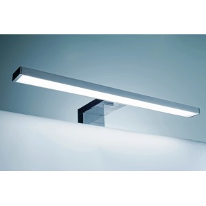 Sanotechnik Nora LED-Leuchte, verchromt, für Spiegelmontage im Badezimmer.