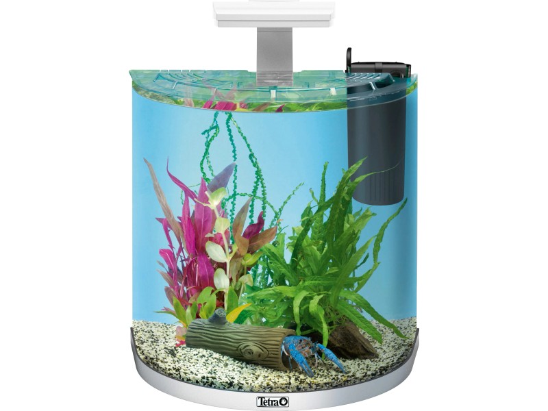 AquaArt Weiß LED 30 Explorer OBI bei Aquarium-Set kaufen Crayfish Line Tetra l
