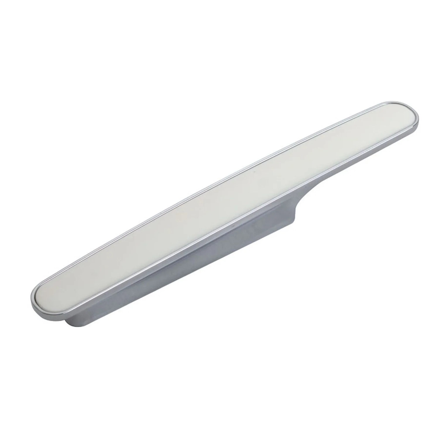 SOTECH Möbelgriff RAINBOW I BA 96 mm Chrom Poliert Weiß