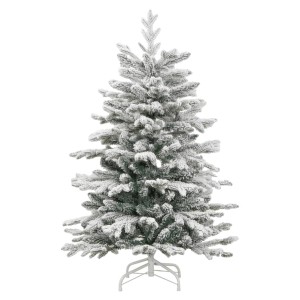 Beschneiter, klappbarer, künstlicher Weihnachtsbaum, 150 cm hoch.