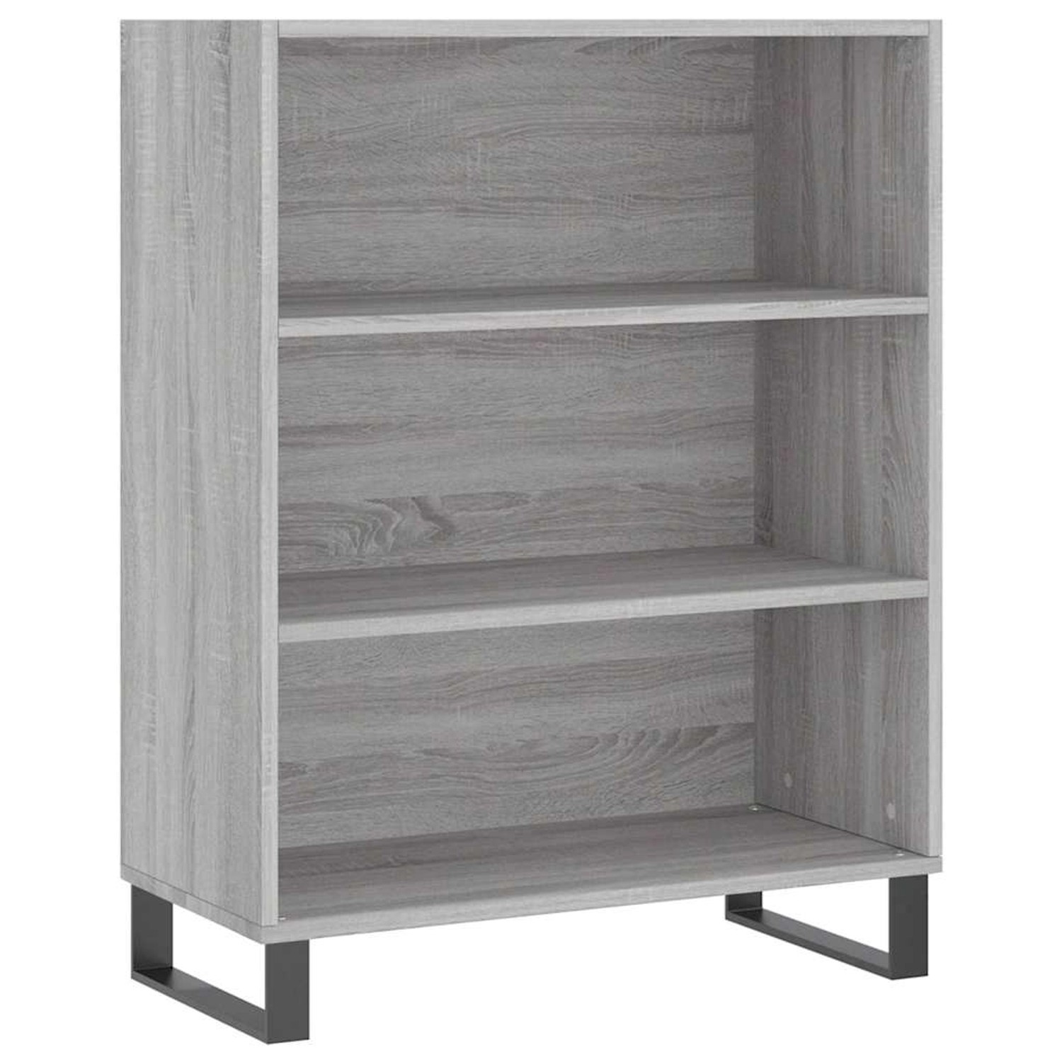 vidaXL Regalschrank Grau Sonoma 69,5x32,5x90 cm Holzwerkstoff 828394 günstig online kaufen