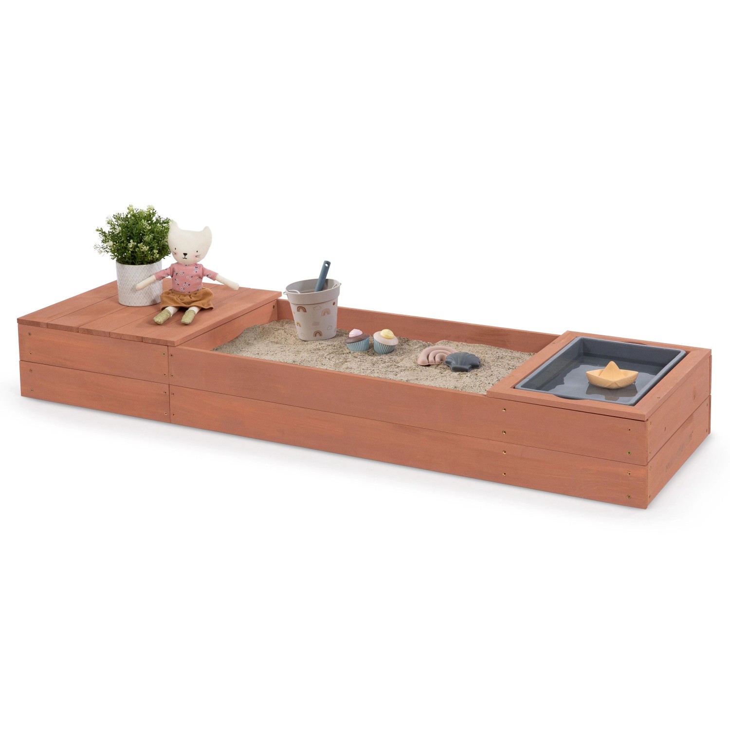 MUDDY BUDDY Sandkasten Space Saver Puderrosa