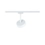 Paulmann LED-Schienenspot Circle, signalweiß, 10 cm Ø. Für URail-Schienensysteme.