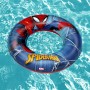 Bestway Schwimmring Spider-Man (Ø 48 cm) im Wasser. Aufblasbarer Schwimmreifen mit Spider-Man Motiv.