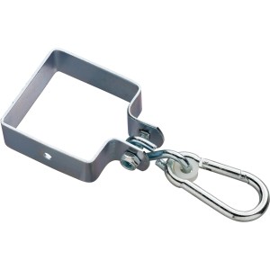 SwingKing Schaukelhaken mit Karabiner für 9x9 cm Kantholz, verzinkt.