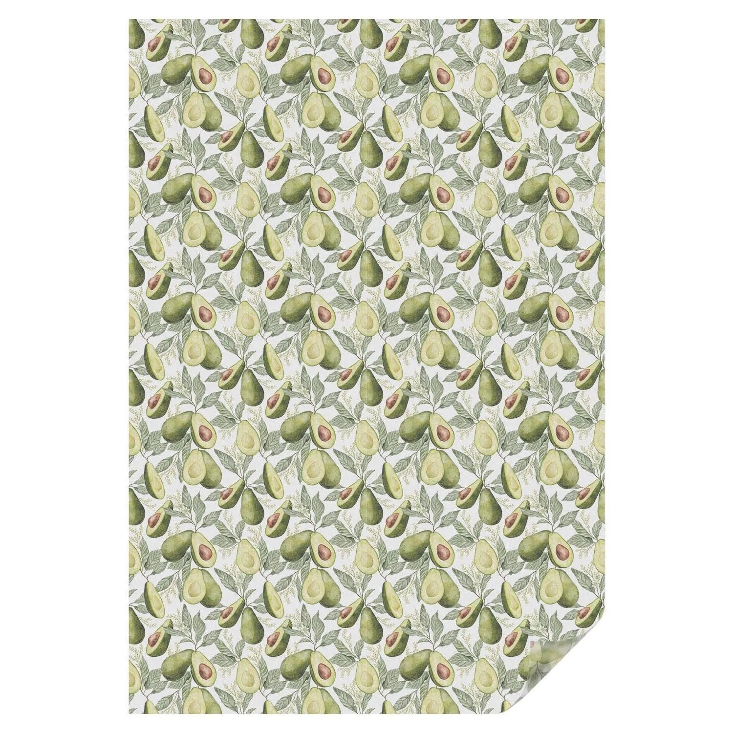 Tulup Fensterfolie Avocadoblätter Fensterfolie Sichtschutz 100x146 cm Grün günstig online kaufen