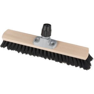 LUX Besenkopf 60 cm mit Natur-/Kunsthaar-Borsten für Reinigungsarbeiten.