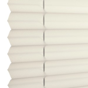 Detailansicht: Gardinia Plissee Solo, 40x130 cm, Creme, für Fenster, ohne Bohren.