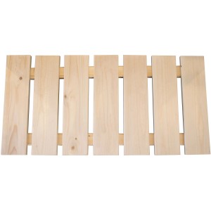 Karibu Bodenrost aus Fichte, naturbelassen, für warme Füße in der Sauna.