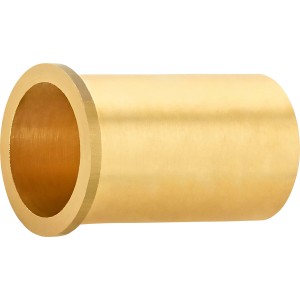 Messing Klemmring-Stützhülse, 18 mm Durchmesser, für Klemmfittings und Kupferrohre.