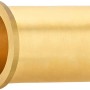 Messing Klemmring-Stützhülse, 18 mm Durchmesser, für Klemmfittings und Kupferrohre.