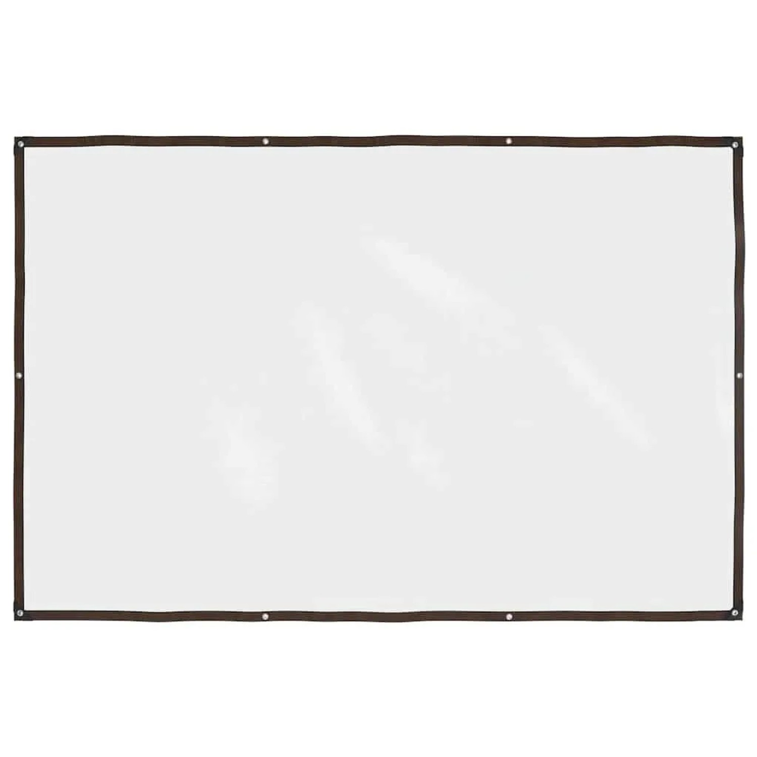 vidaXL Transparente Plane mit Ösen 2x3 m Polyethylen 4018548