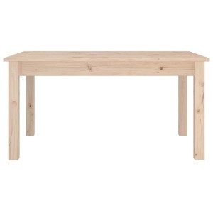 vidaXL Couchtisch aus Kiefernholz, 80x50x40 cm, Modell 2. Tisch aus Massivholz für Wohnzimmer.