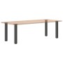 vidaXL Konsolentischbeine 4 Stk Anthrazit 72-74 cm Stahl 4012470_7