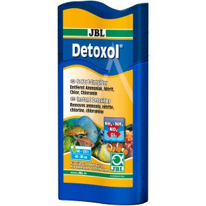 JBL Detoxol Sofort-Entgifter für Aquarien, 100ml Flasche zur Wasseraufbereitung.