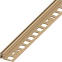 Trägerprofil PVC 1m Caramel für Laminat & Parkett Zubehör, Clipstech-System.