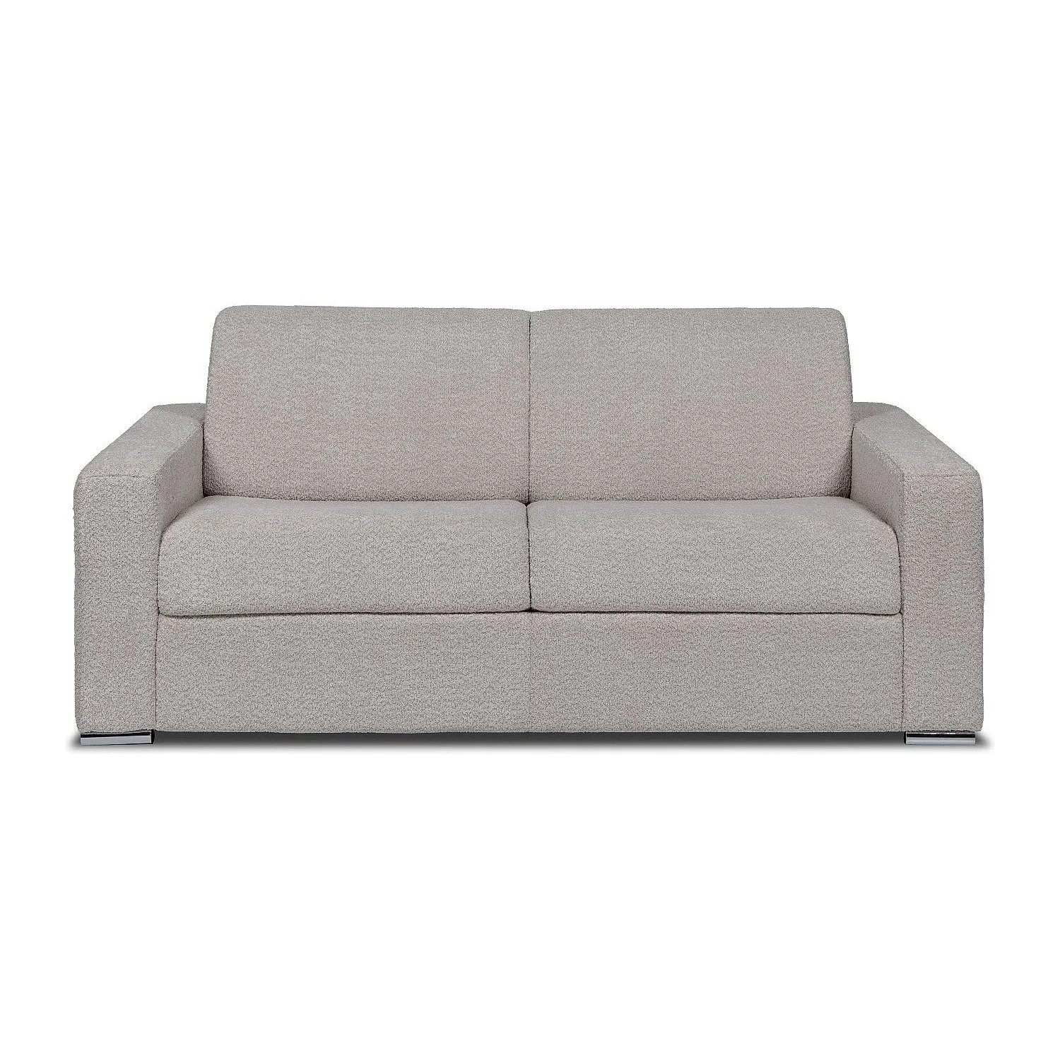 Vente-unique Schlafsofa Calito Hellgrau 194 cm