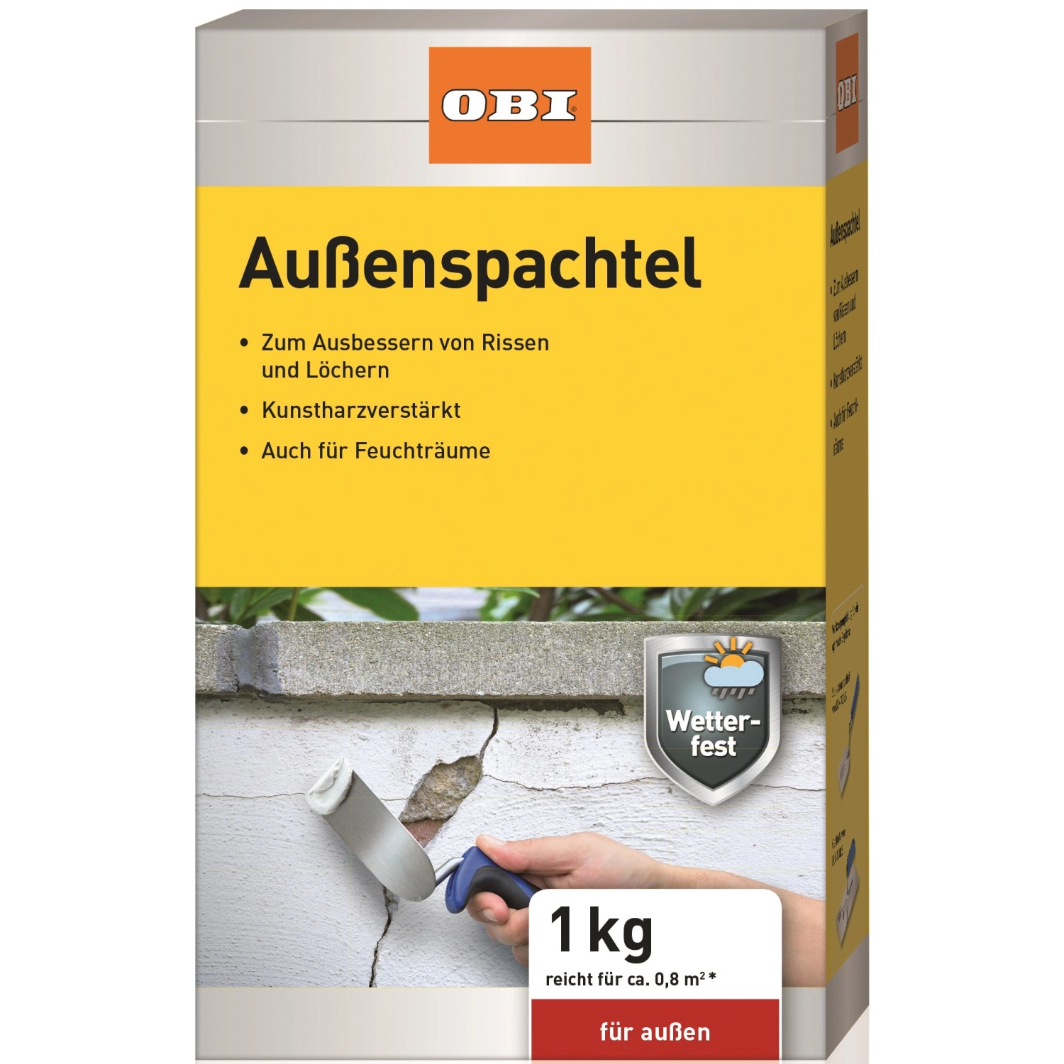 OBI Außenspachtel Weiß 1 kg