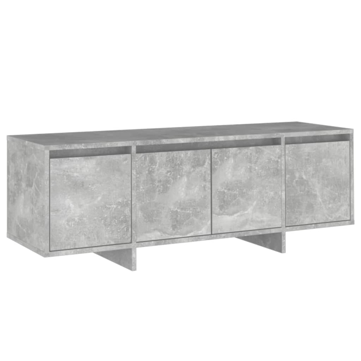 Tv-schrank Betongrau 120x30x40,5 Cm Cm Spanplatte günstig online kaufen