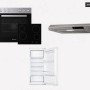Respekta Küchenzeile KB270BGEC 270 cm Grau-Buche Nachbildung_2