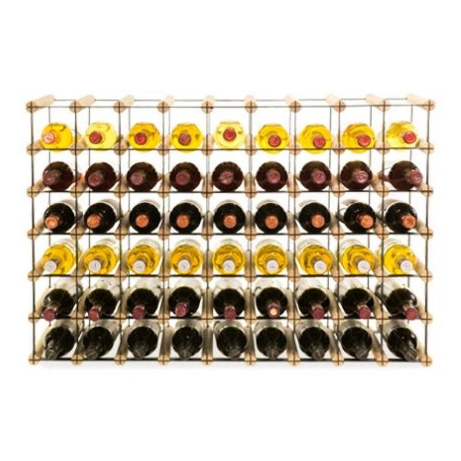 PROREGAL Modulares Weinregal Vinotega Mod Metal HxBxT 62,5 x 92,5 x 24,5 cm günstig online kaufen