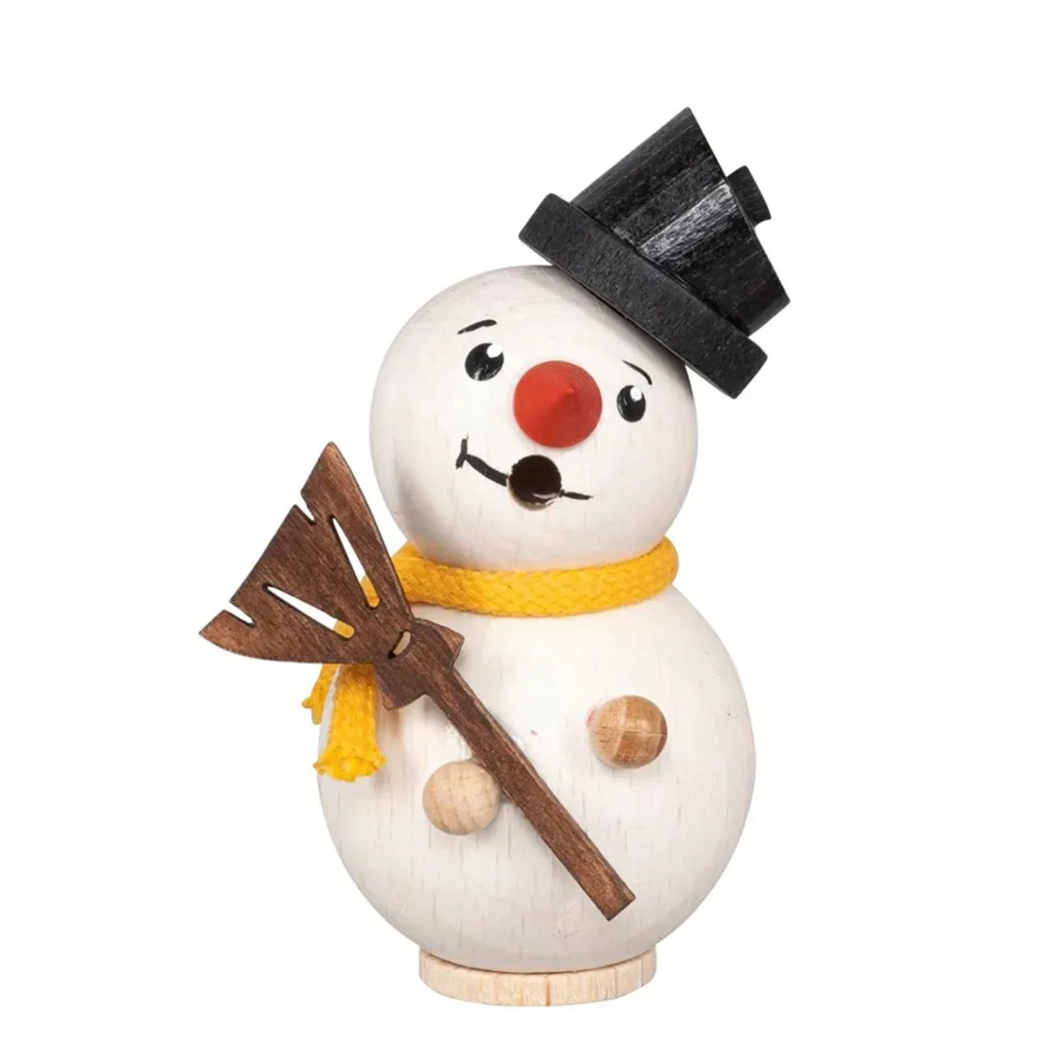 Saico Mini-Räucherfigur Schneemann 8 cm