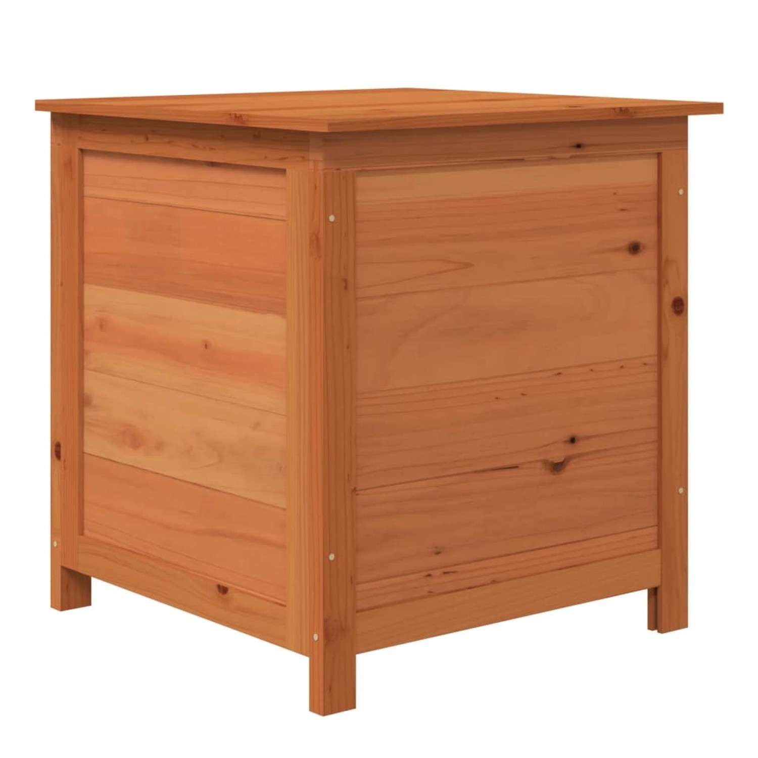 vidaXL Outdoor-Kissenbox Braun 50x50x56 cm Massivholz Tanne günstig online kaufen