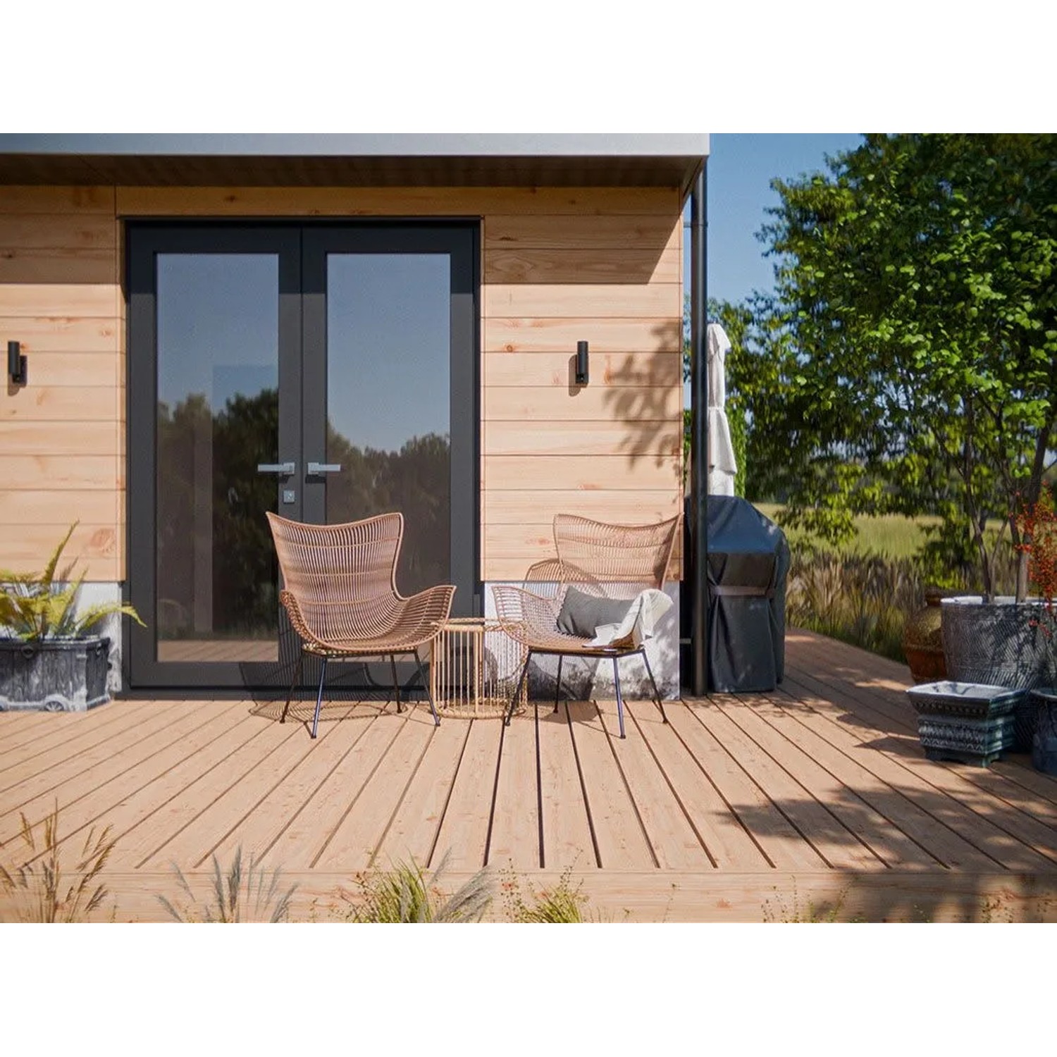 Woodtex Kanadische Douglasie Terrassendiele