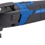 LUX Multitool E-MFW-23, 7-teilig, blau-schwarz mit Sägeblatt. Multifunktionswerkzeug für Heimwerker.