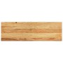 4 hellbraune vidaXL Treppenstufen aus massivem Eichenholz, 80x30x2 cm.