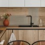 Tulup Schneidebrett Milchglas Schneidebrett 2 Stück 30x52 Rechteckige Schneidebretter Schneidebrett Mattoptik_3