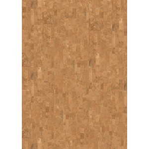 Corklife Studiostyle Korkfertigparkett Mora naturbraun lackiert, Detailansicht der Korkstruktur.