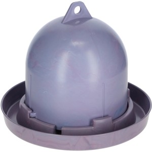 Kerbl Geflügeltränke 3,5 l aus Kunststoff für Küken und Hühner, lila.