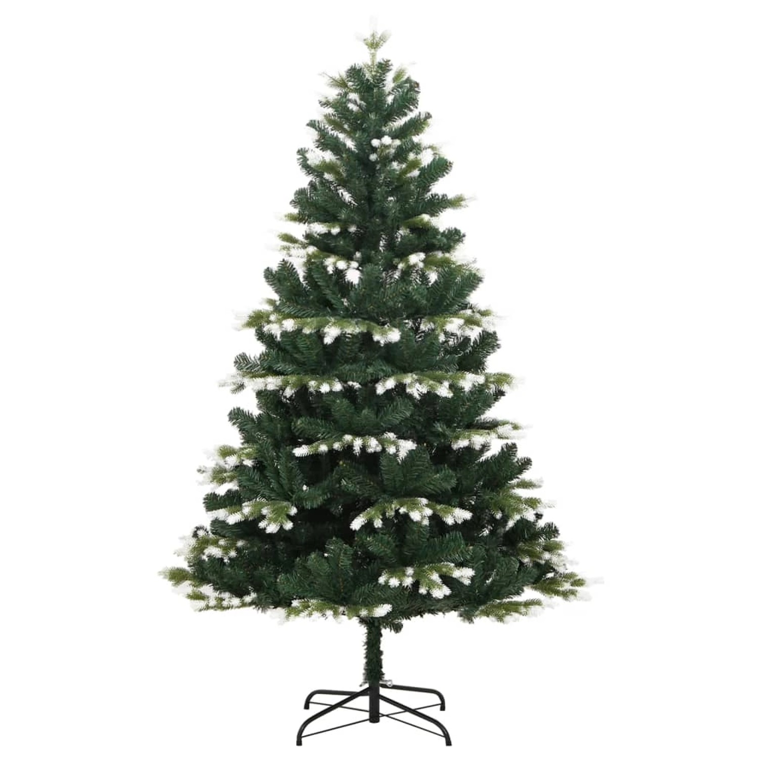 vidaXL Künstlicher Weihnachtsbaum Klappbar Beschneit 240 cm Modell 3