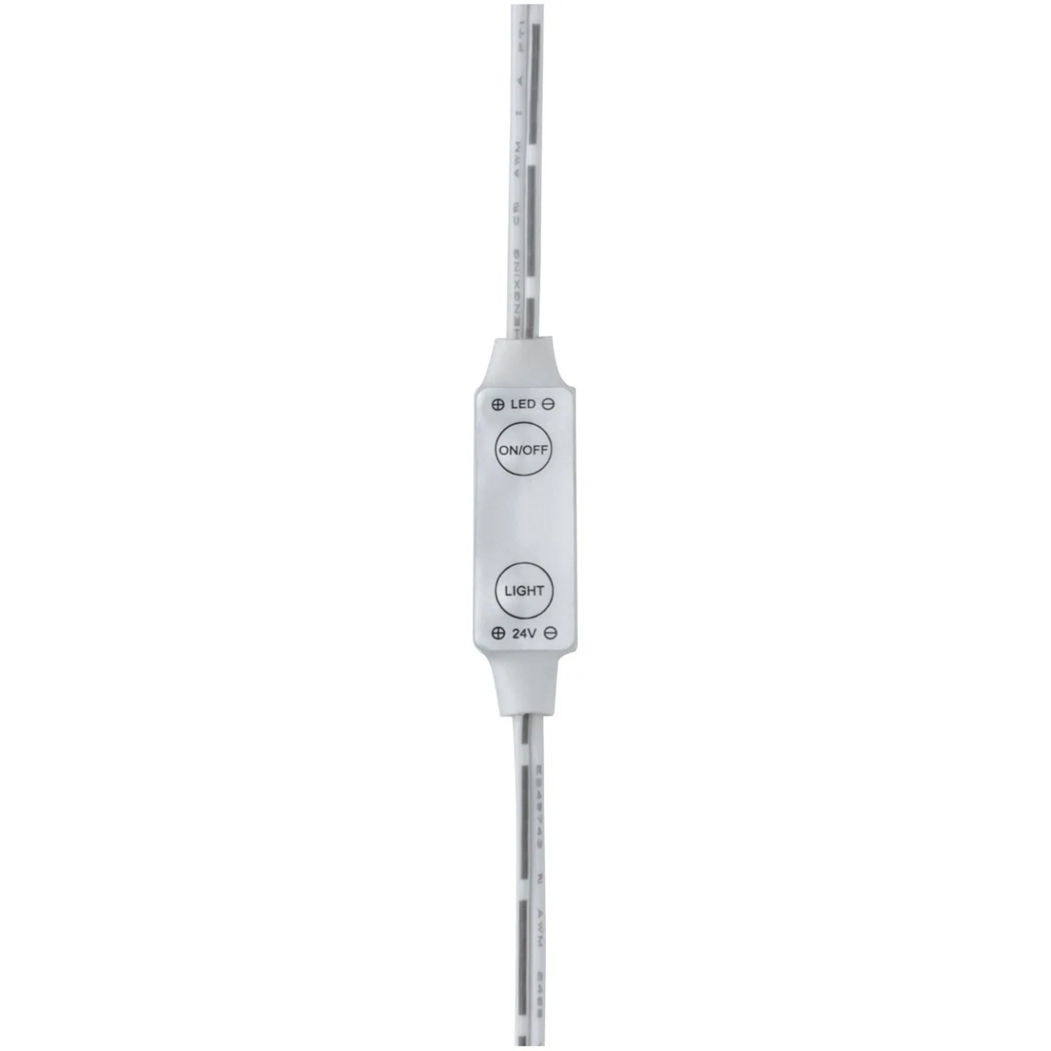 Detailaufnahme des Dimmers für Paulmann LED-Power Strip Set, 5m, 50W.