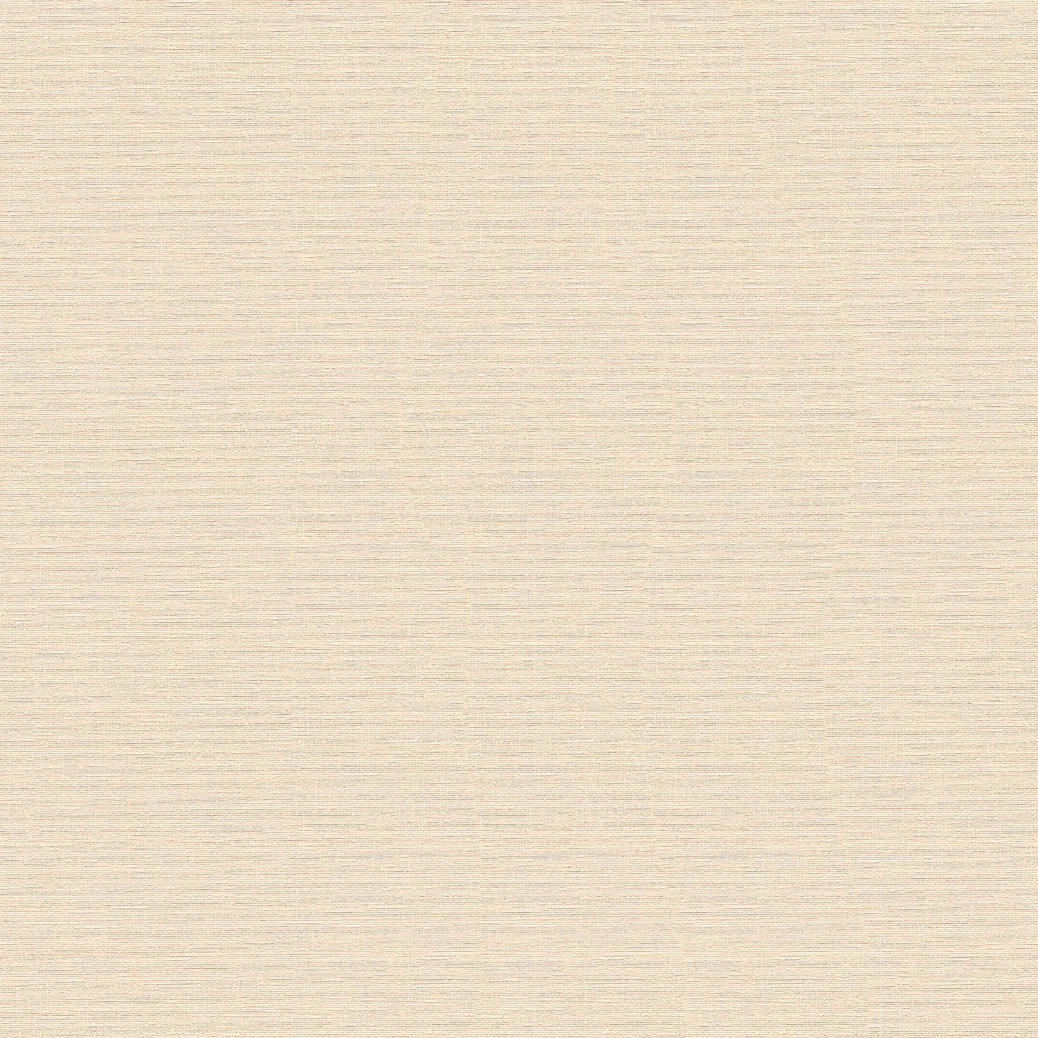 Uni Vliestapete in Creme mit leichter Struktur, PROFHOME 306896-GU, für Wohnräume.